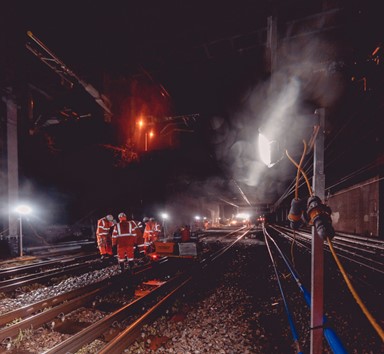 Network Rail and Colas Achieve near Emissions-free “Site of the Future”