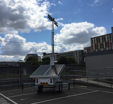 ProLight Rental in Urban Works with Carillion Rail
